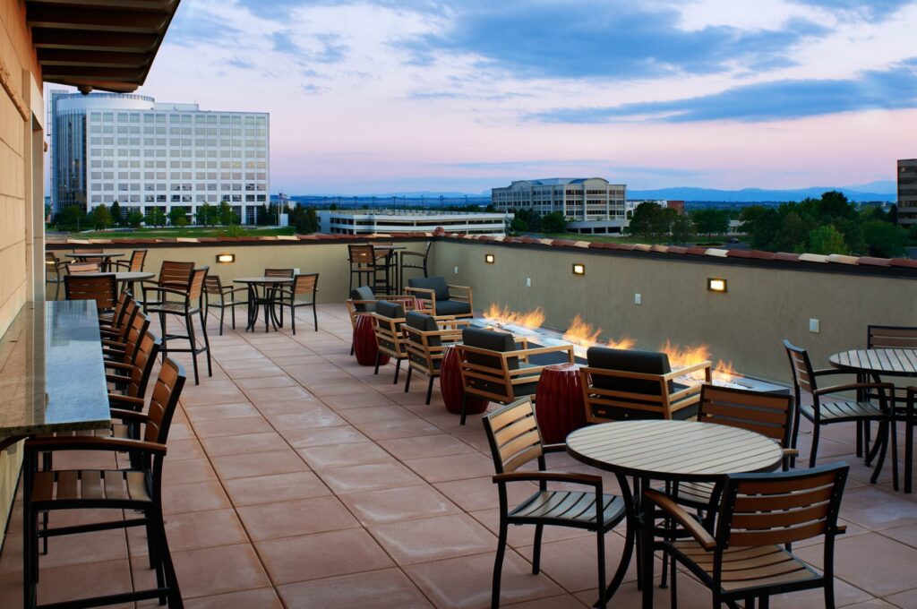 Property Management: An image of AMG's Fire Pits