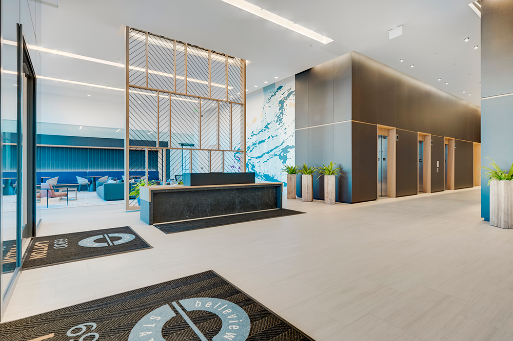 Property Management: An image of the lobby in 6900 Layton